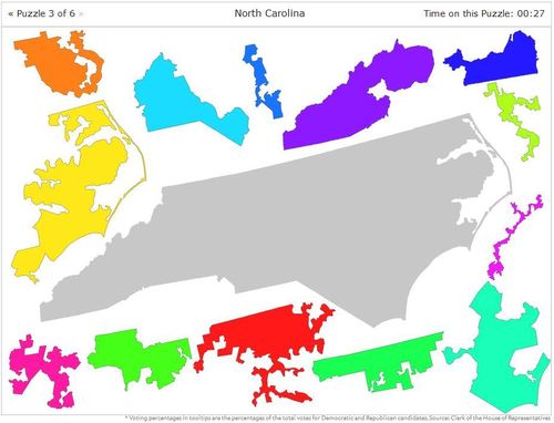 Puzzle: Put the Congressional Districts Back Together