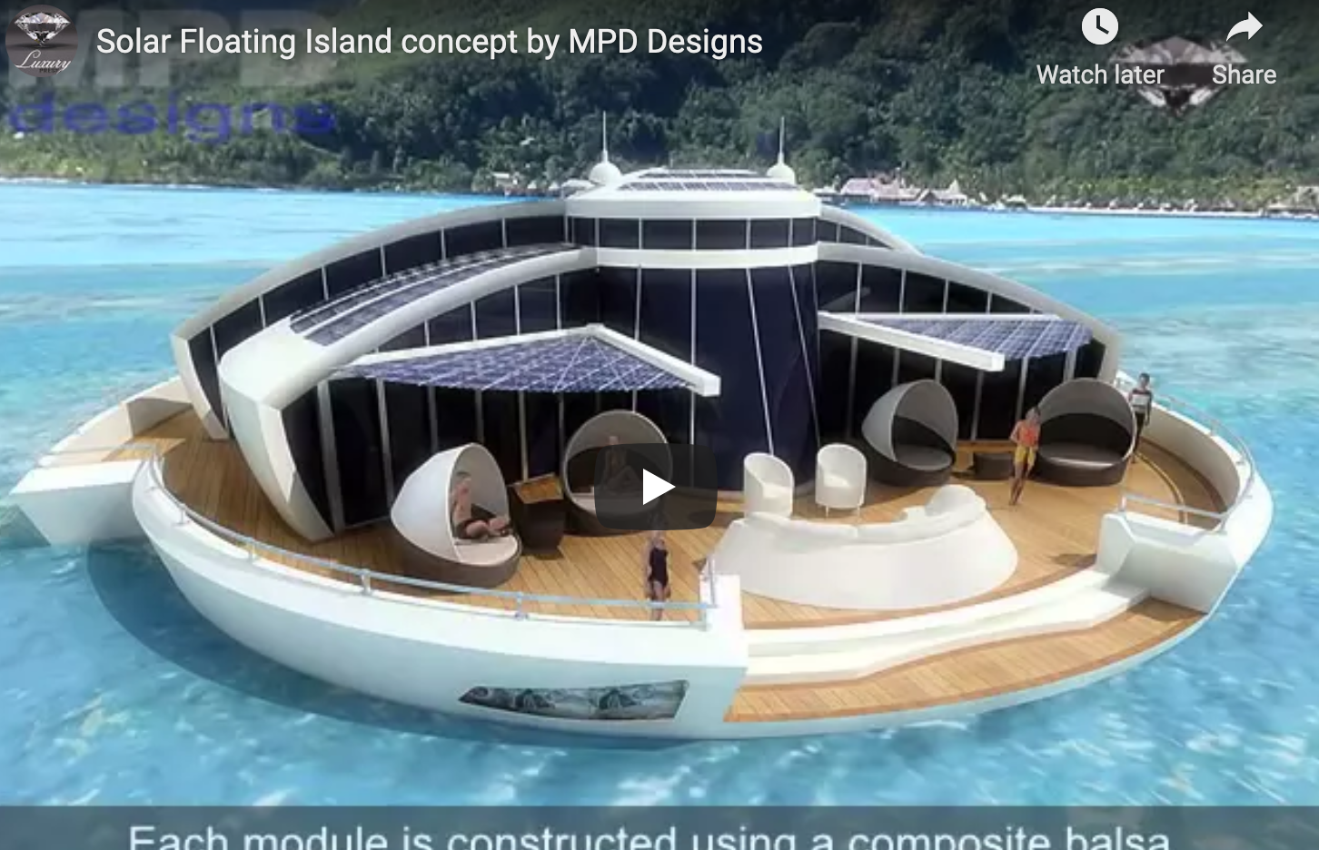 The Solar Floating Resort
