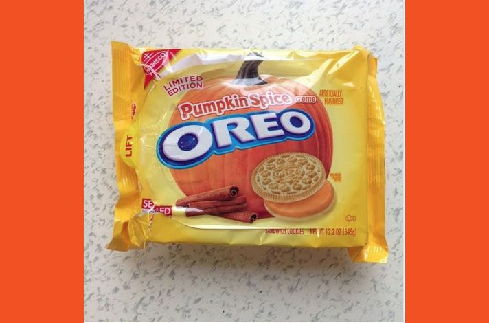 Pumpkin Spice Creme Cinnamon Oreos